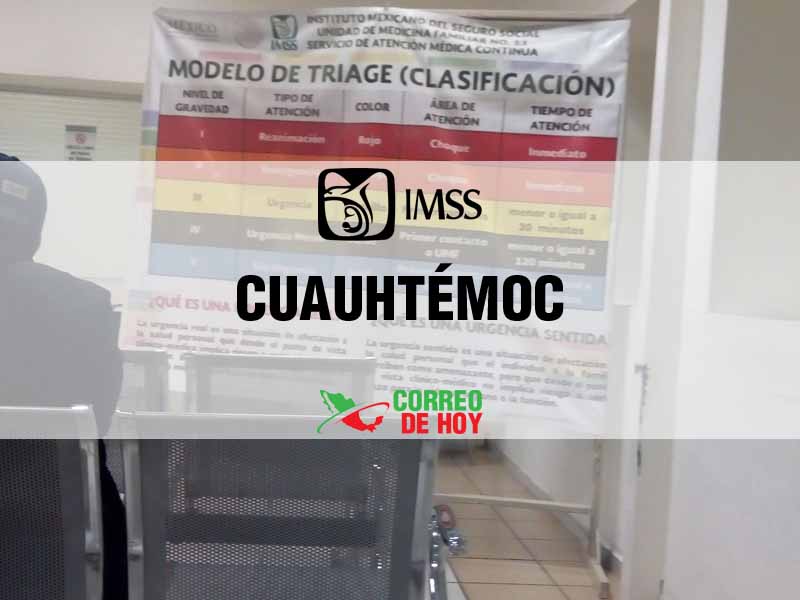 Clnicas IMSS en Cuauhtémoc Col - Telfono, Direccin y Horario de Atencin