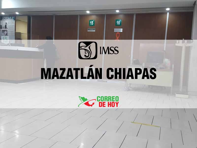 Clnicas IMSS en Mazatlán Chiapas Chis - Telfono, Direccin y Horario de Atencin