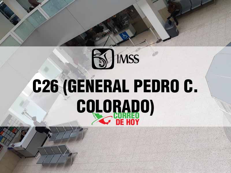 Clnicas IMSS en C26 (General Pedro C. Colorado) Tab - Telfono, Direccin y Horario de Atencin